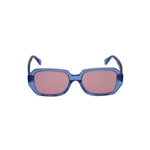 Retrosuperfuture Limone Wagwan Bubbagum Rectangular Sunglasses in Blue Acetate